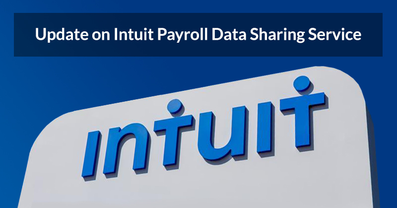 Update on Intuit Sharing Payroll Data with Equifax